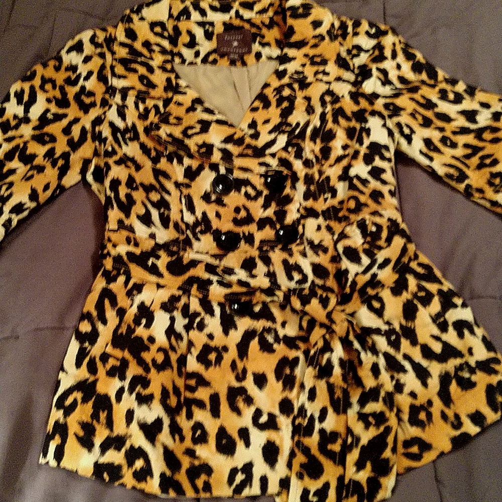 Forever 21 Leopard Blazer Jacket